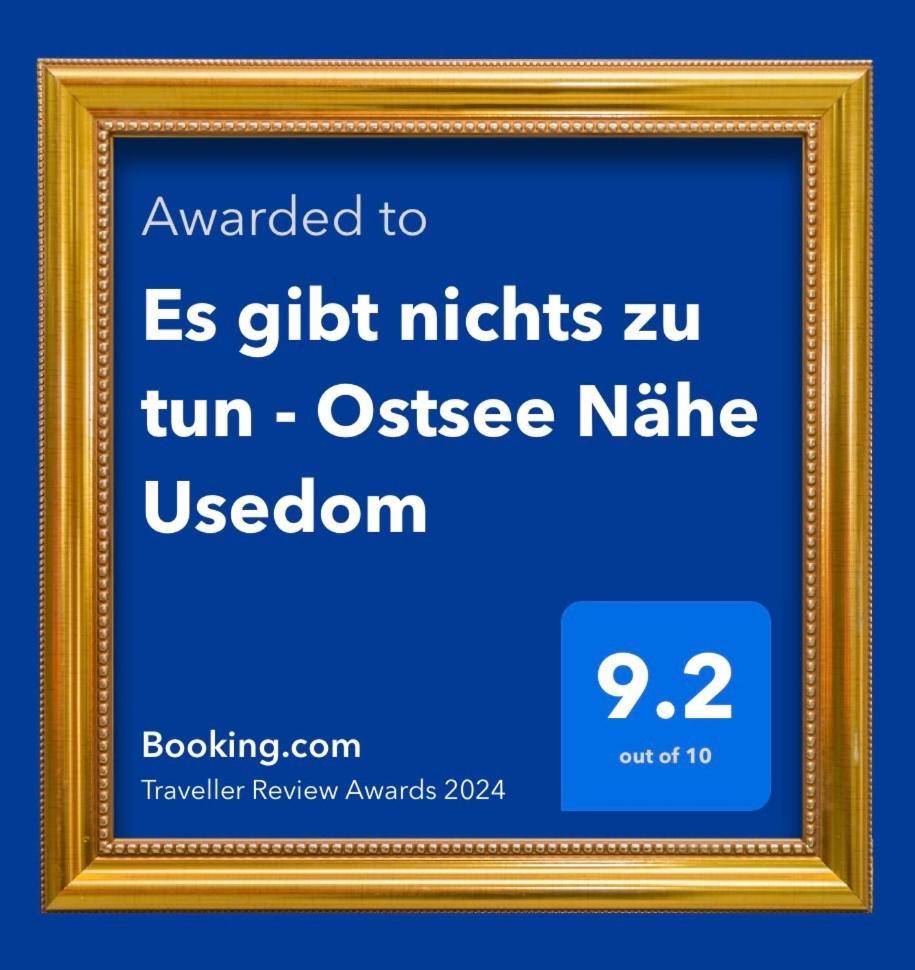 Es Gibt Nichts Zu Tun - Ostsee Naehe Usedom Spantekow Eksteriør bilde